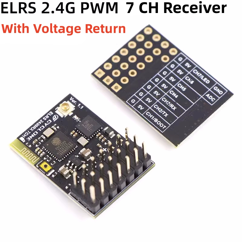 ELRS 2.4G PWM 7CH 6CH CRSF Rec - Drone Gimbal Controller recension och pris